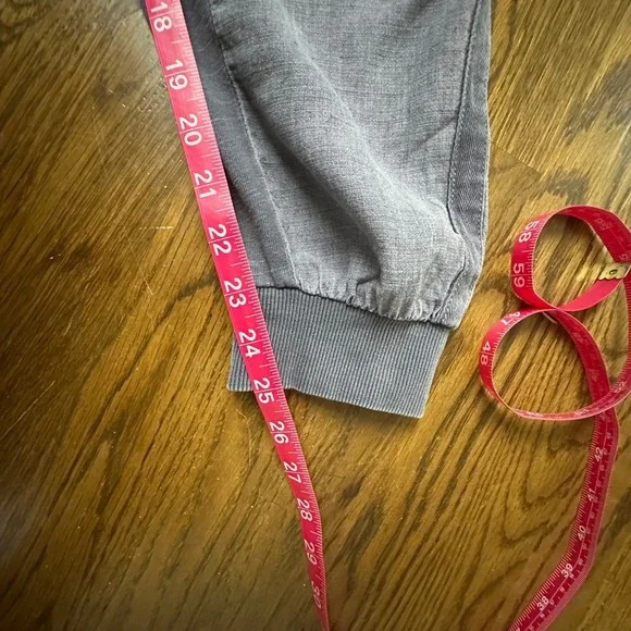 Splendid Women's Jogger Pants Size M Charcoal Linen Blend Drawstring Waist‎ - Picture 10 of 14